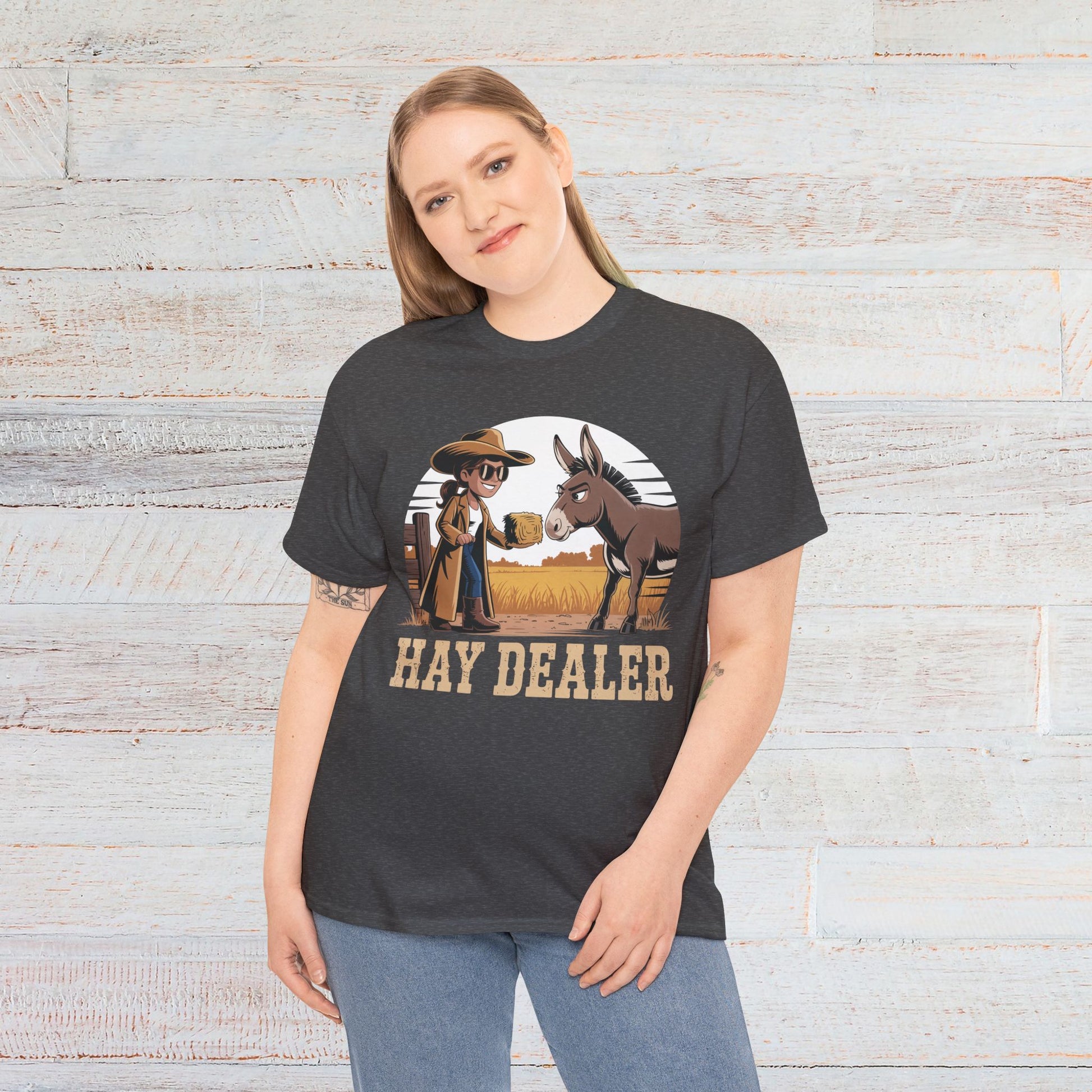 Hay Dealer Unisex Heavy Cotton Tee