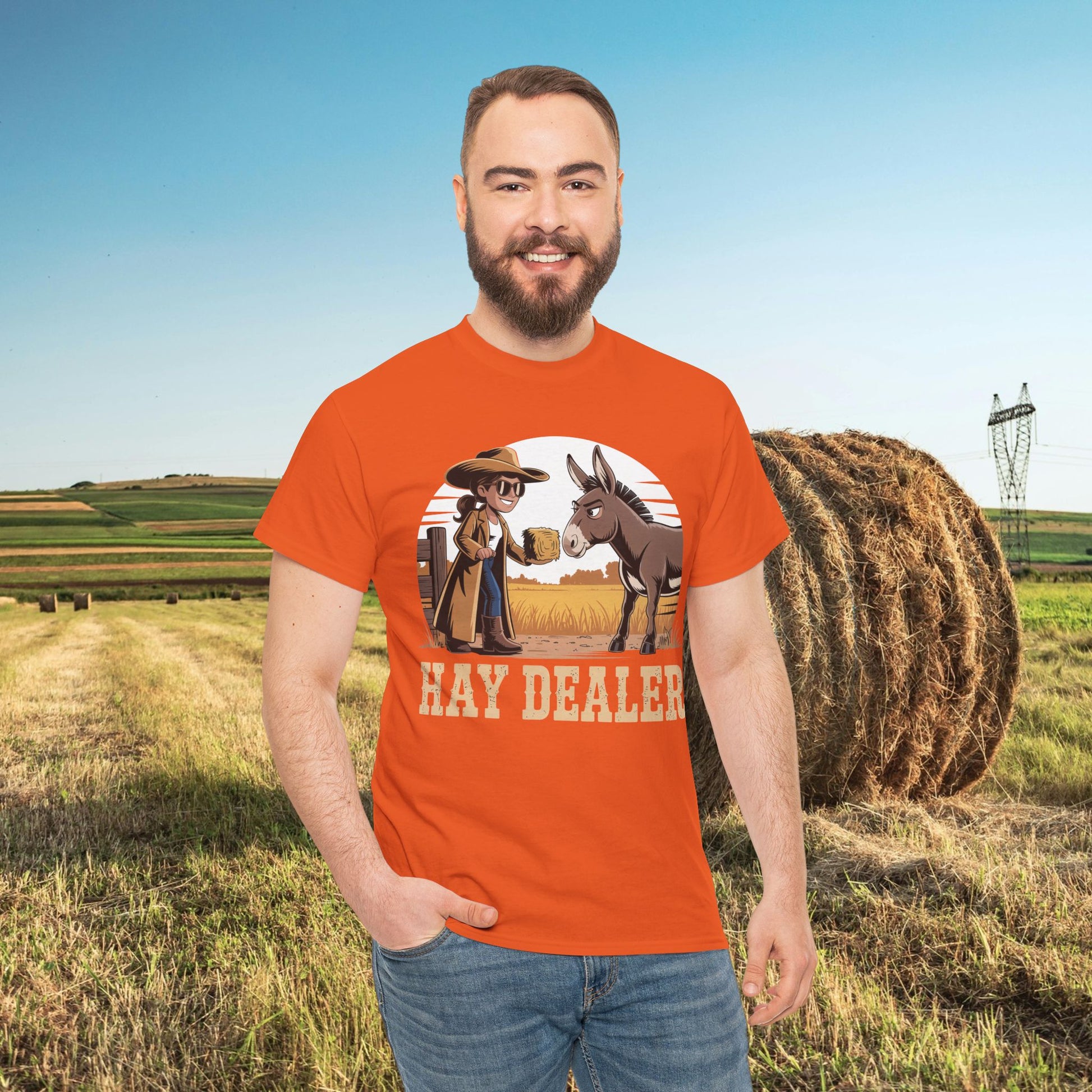 Hay Dealer Unisex Heavy Cotton Tee