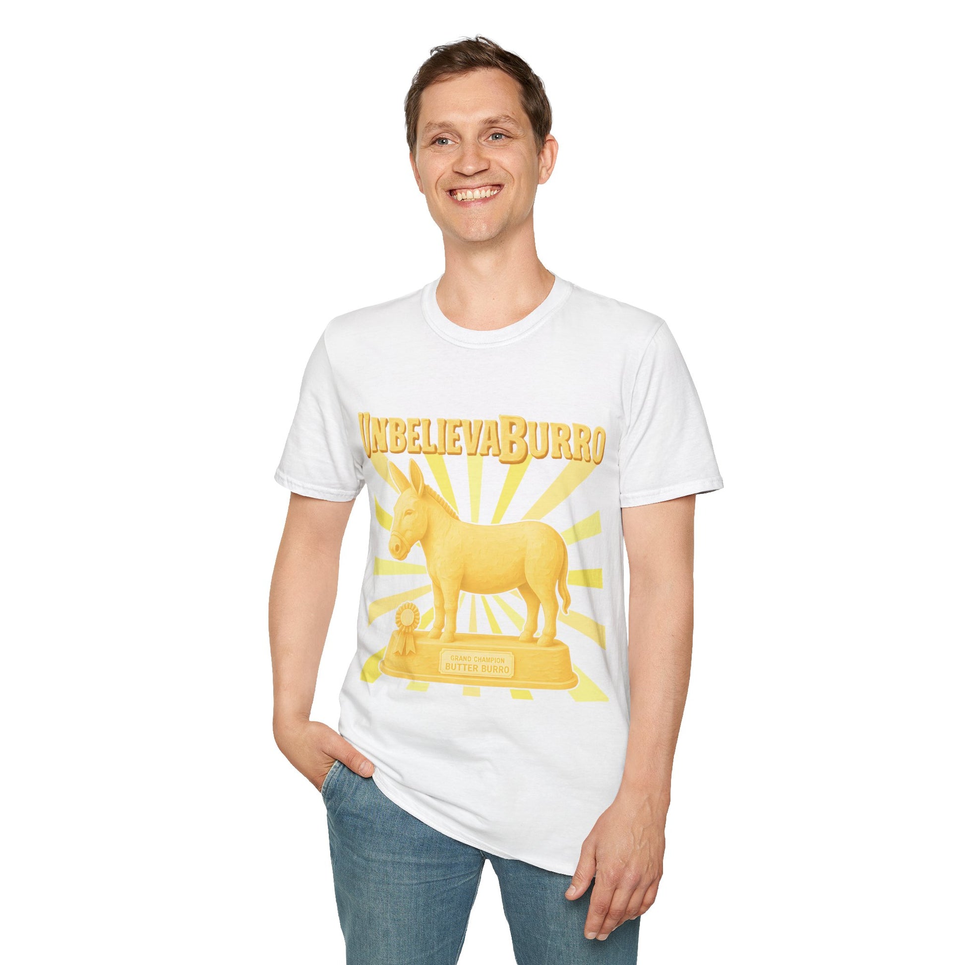 UnbelievaBurro Grand Champion Butter Burro Unisex T-Shirt