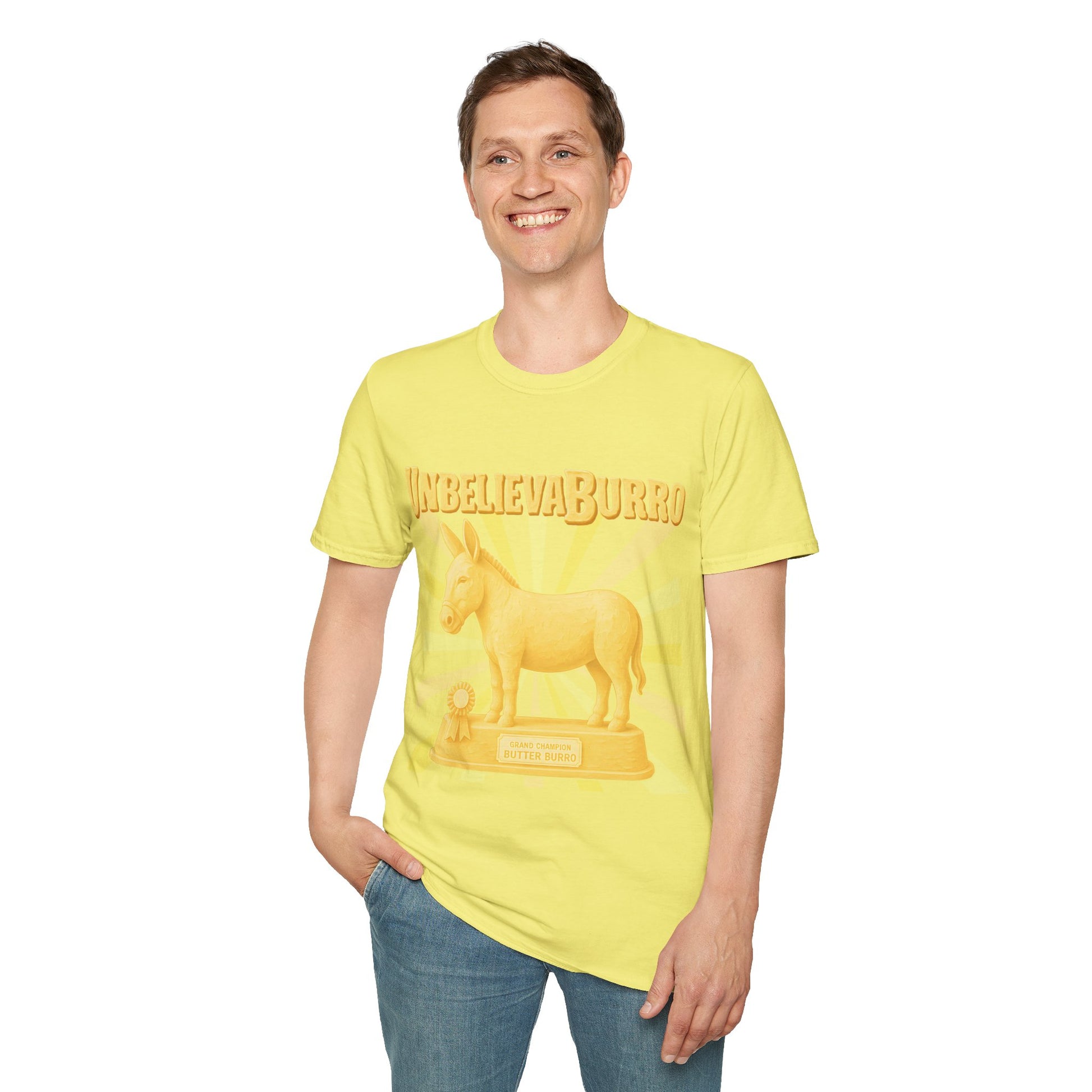 UnbelievaBurro Grand Champion Butter Burro Unisex T-Shirt
