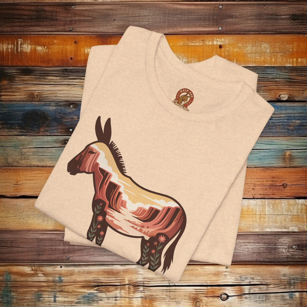 Heather Dust | Dust & Daydreams — Desert Donkey Jersey T-Shirt | T-Shirt