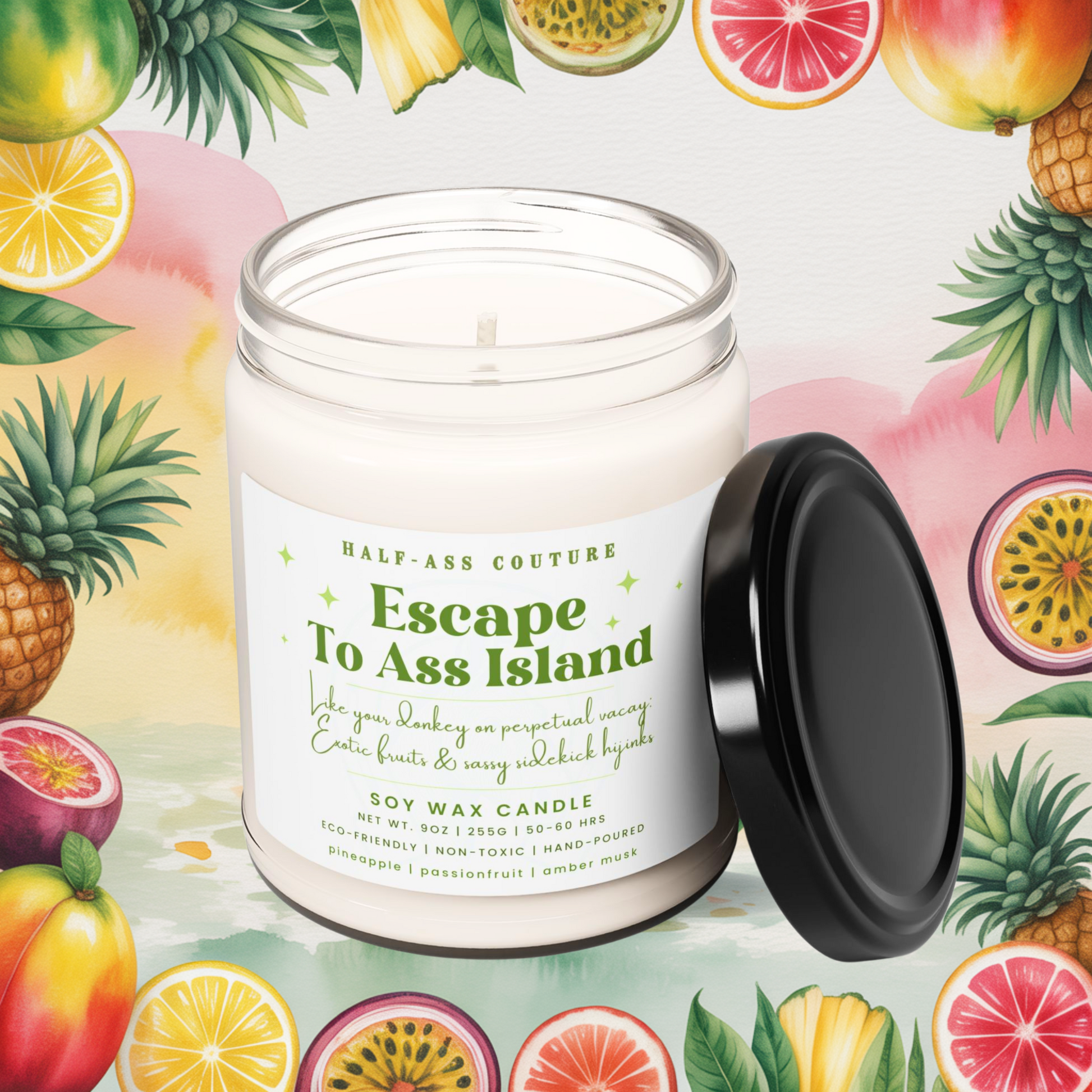 | Escape To Ass Island Candle | Candle
