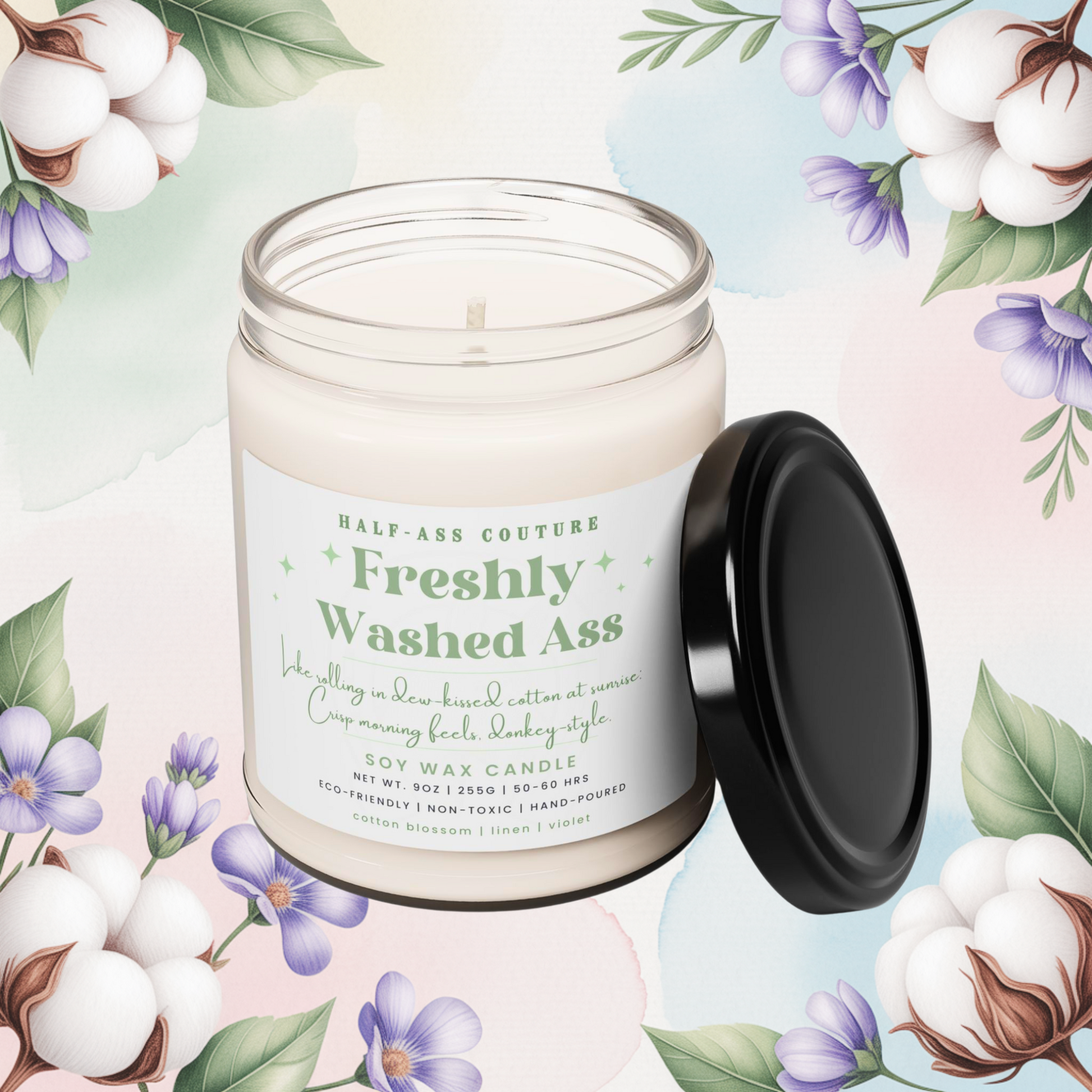 | Freshly Washed Ass Candle | Candle