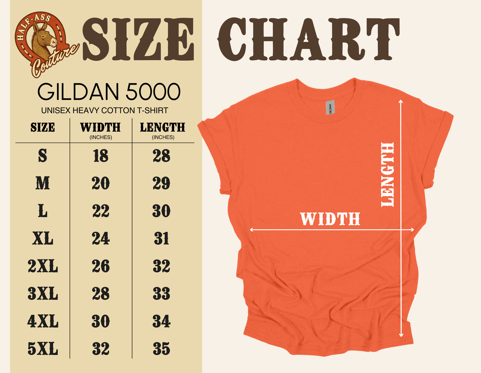 Pumpkins, Plaid, & Pack Burros T-Shirt (Heavy)