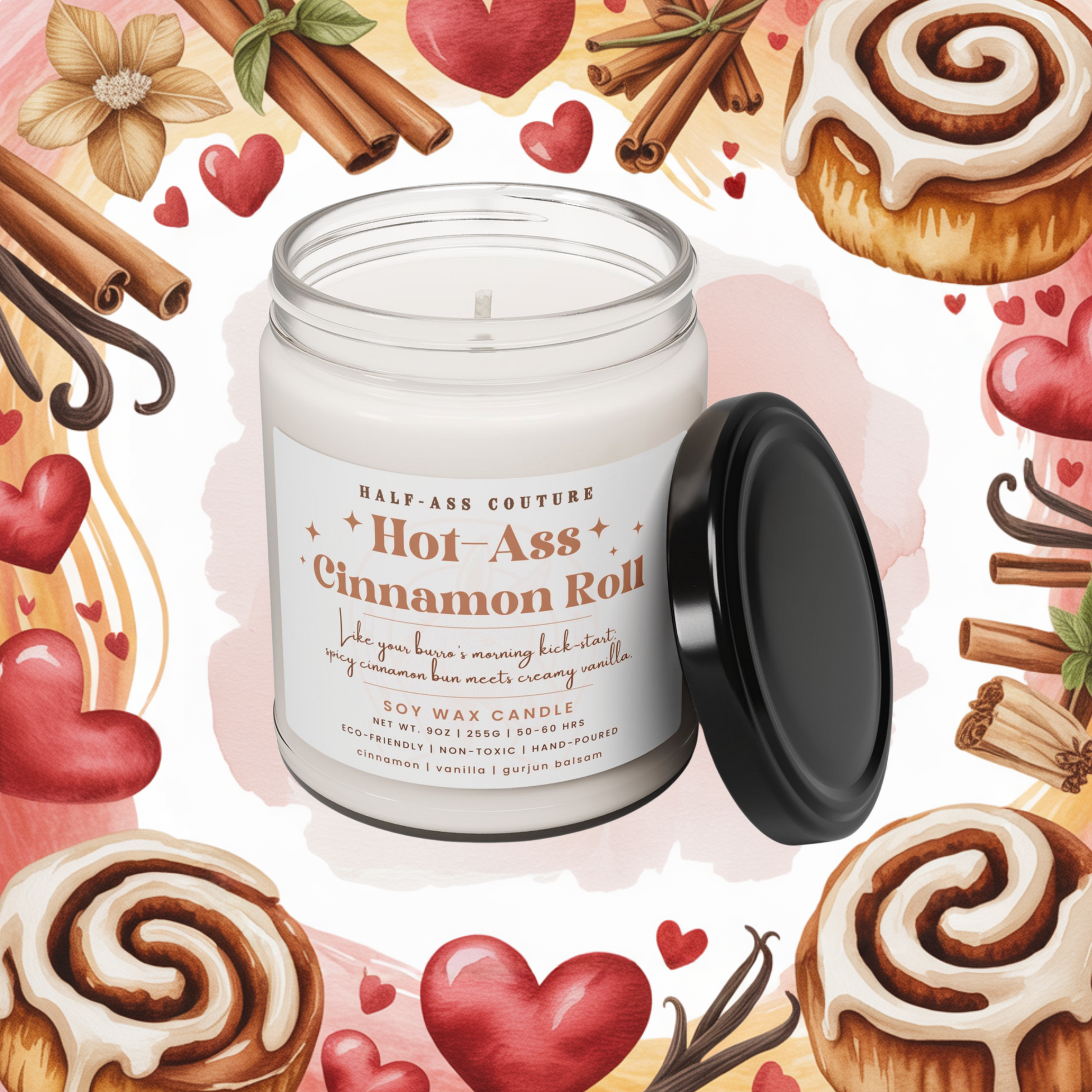 | Hot Ass Cinnamon Roll Candle | Candle