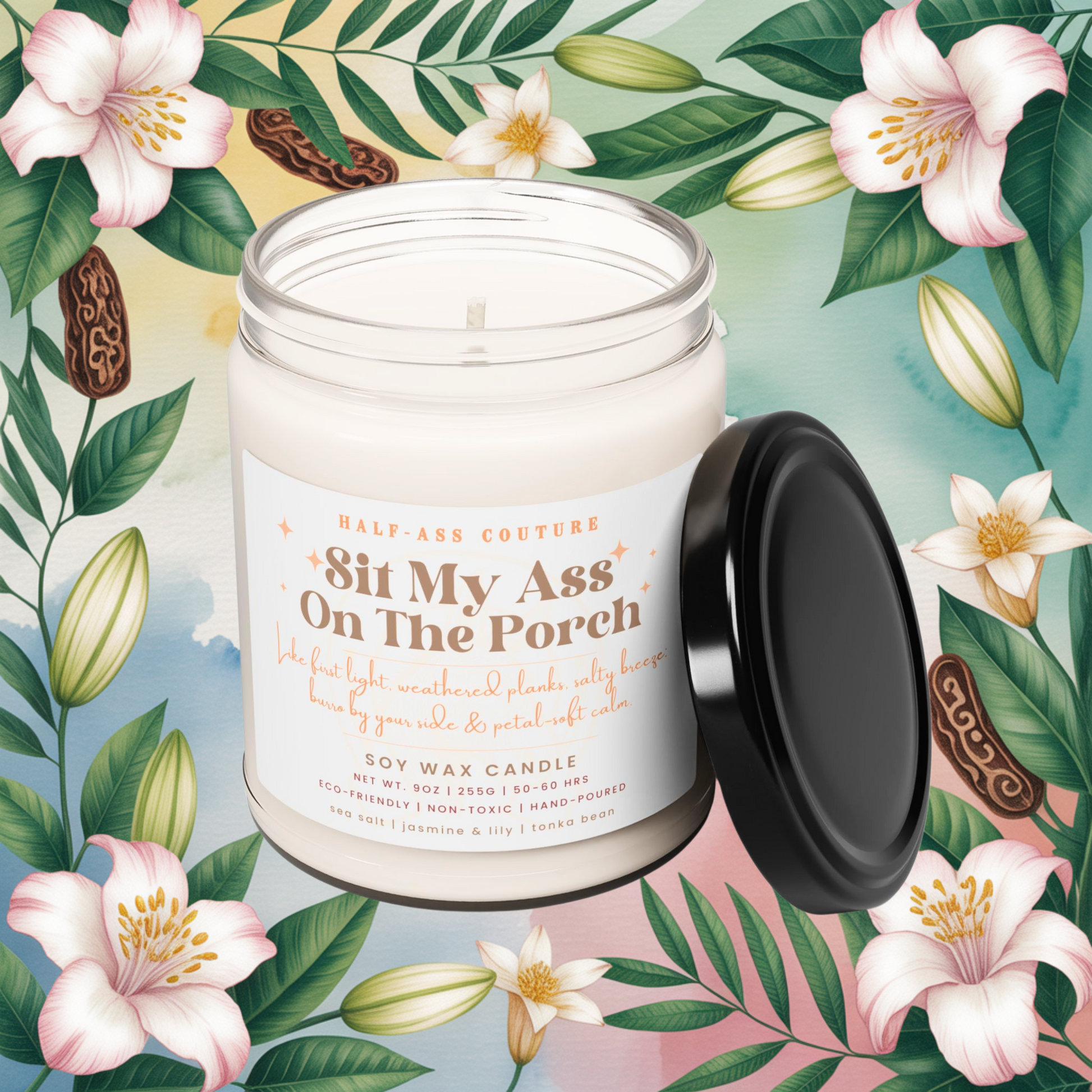 | Sit My Ass On The Porch Candle | Candle
