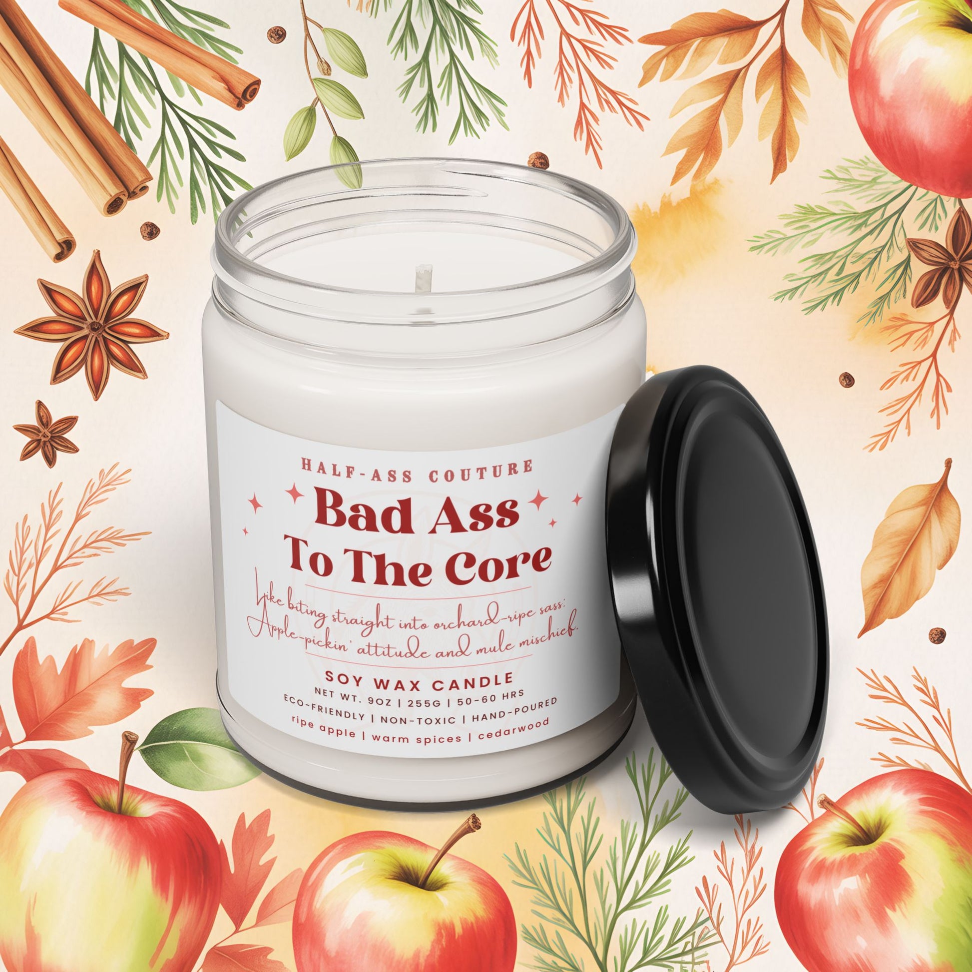 Bad Ass To The Core 9oz | Bad Ass to the Core Candle | Candle