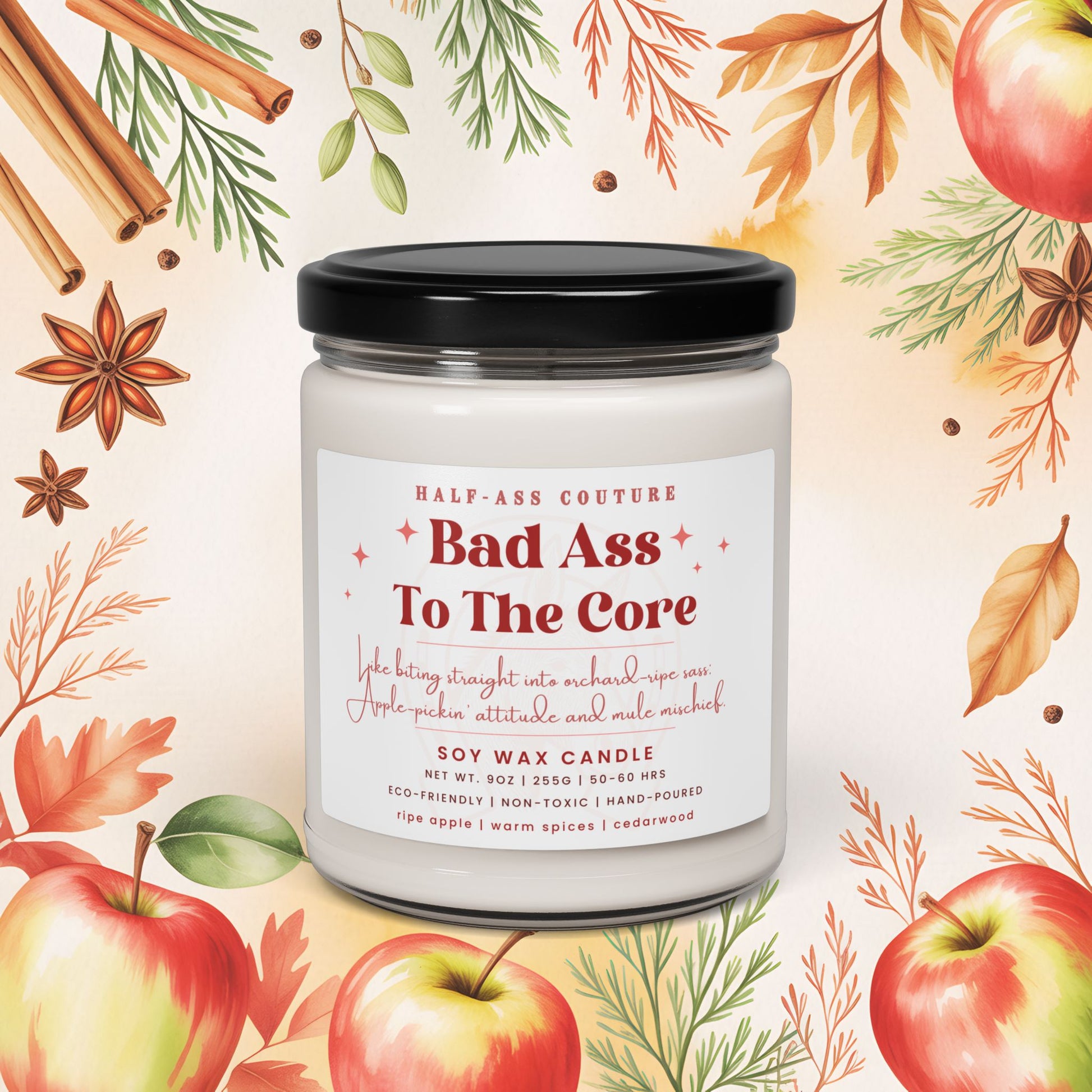 Bad Ass To The Core 9oz | Bad Ass to the Core Candle | Candle