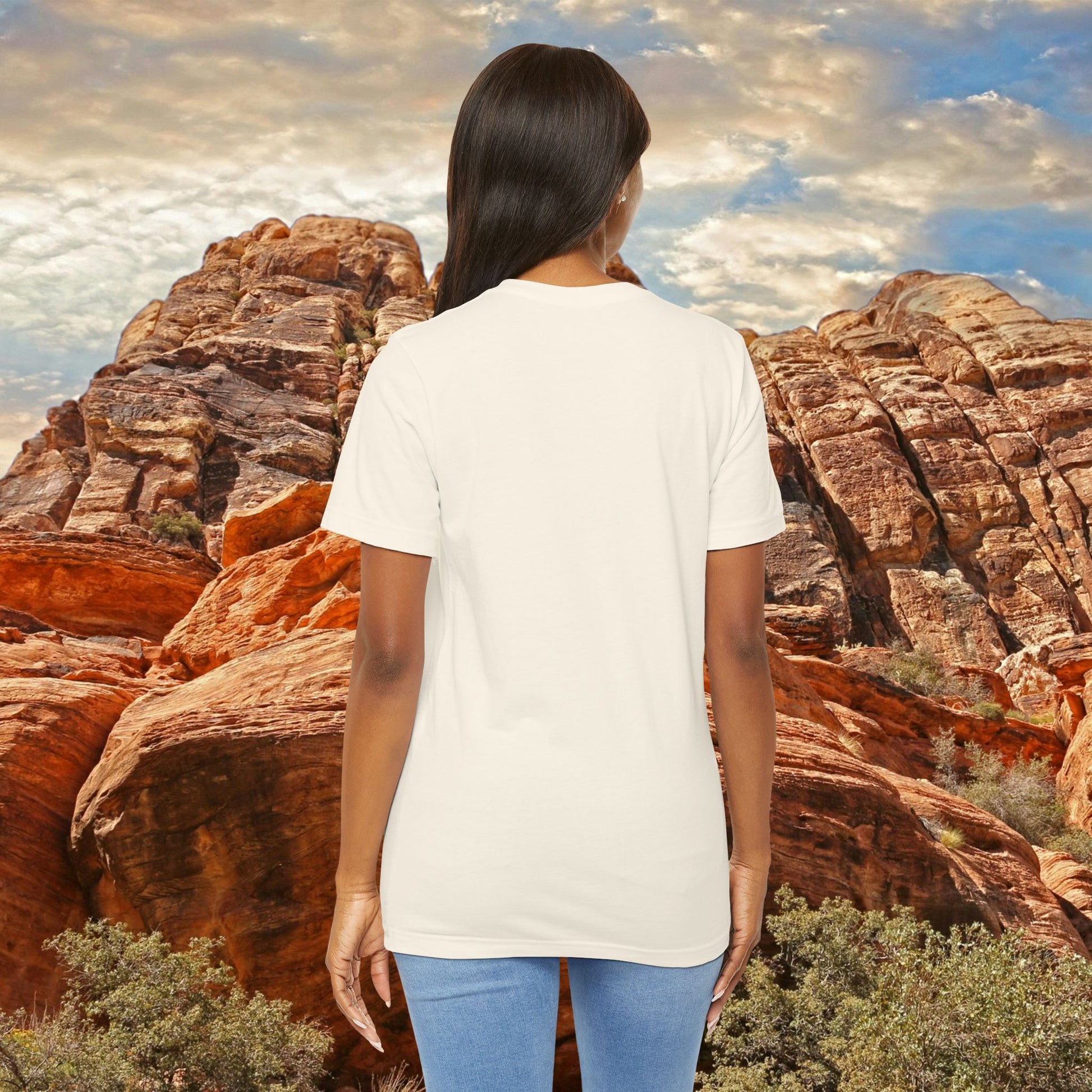 Natural | Dust & Daydreams — Desert Donkey Jersey T-Shirt | T-Shirt