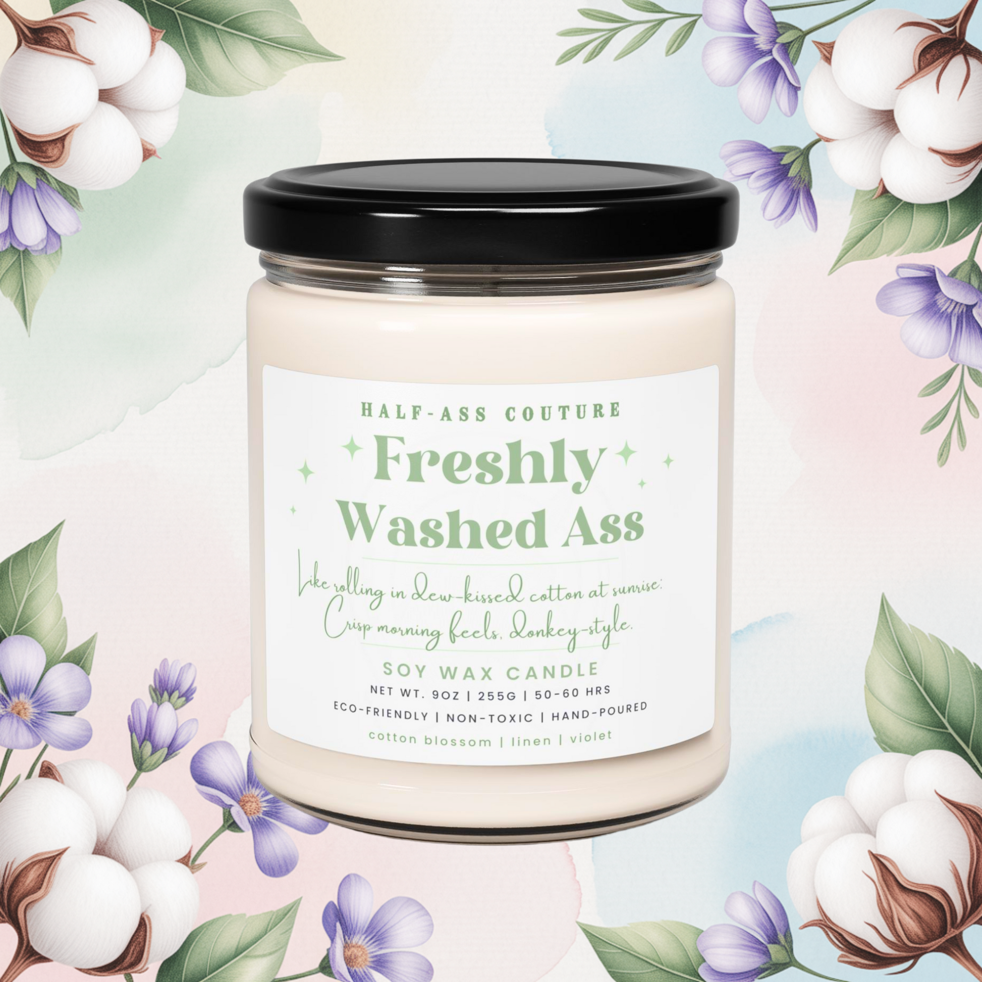 | Freshly Washed Ass Candle | Candle