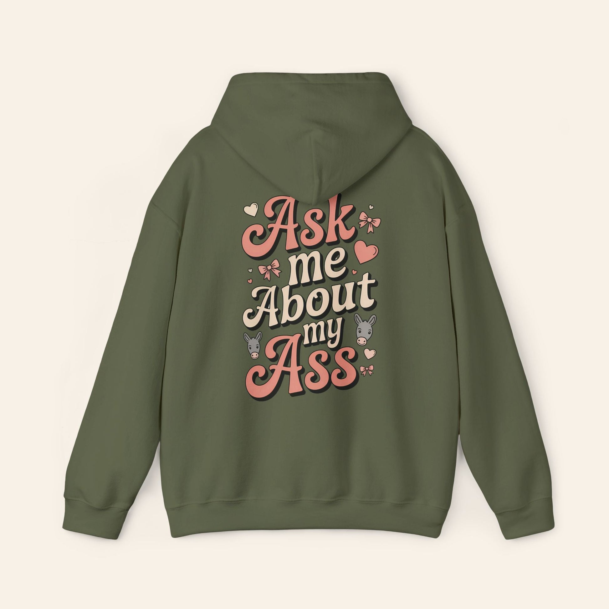 Hoodie Ask Me About My Ass Coquette Hoodie