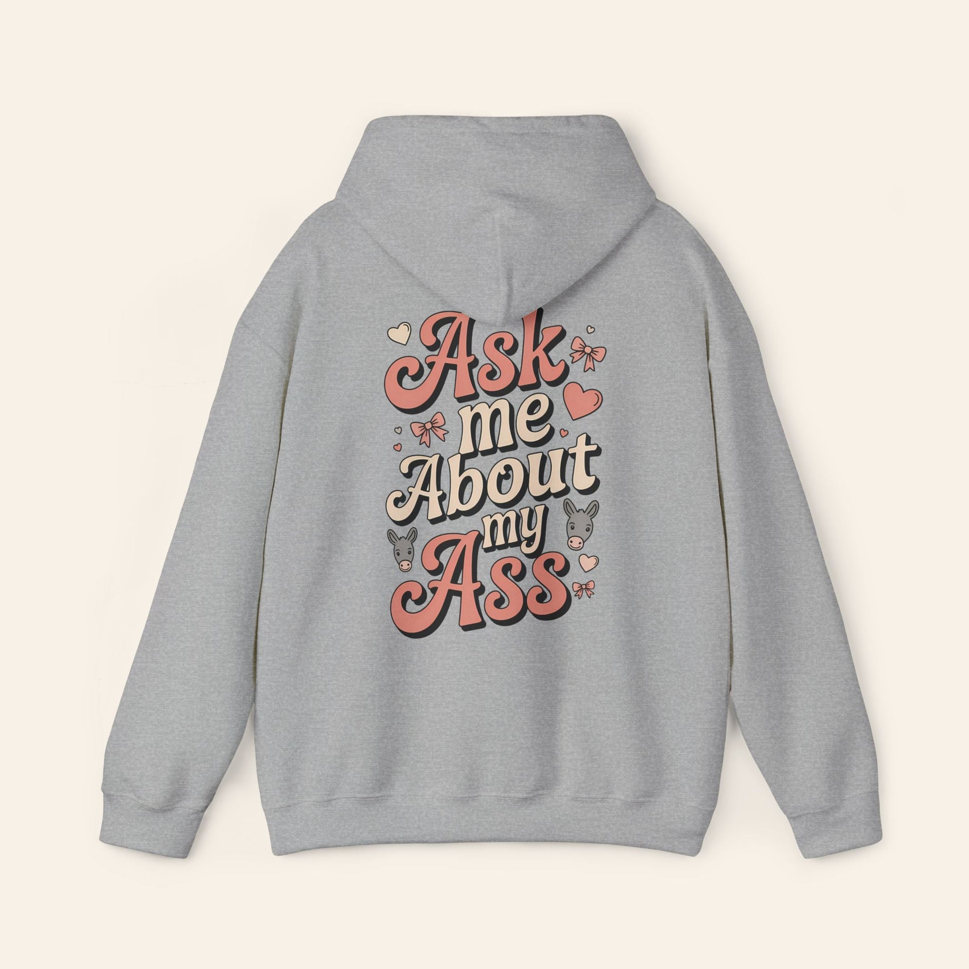Hoodie Ask Me About My Ass Coquette Hoodie