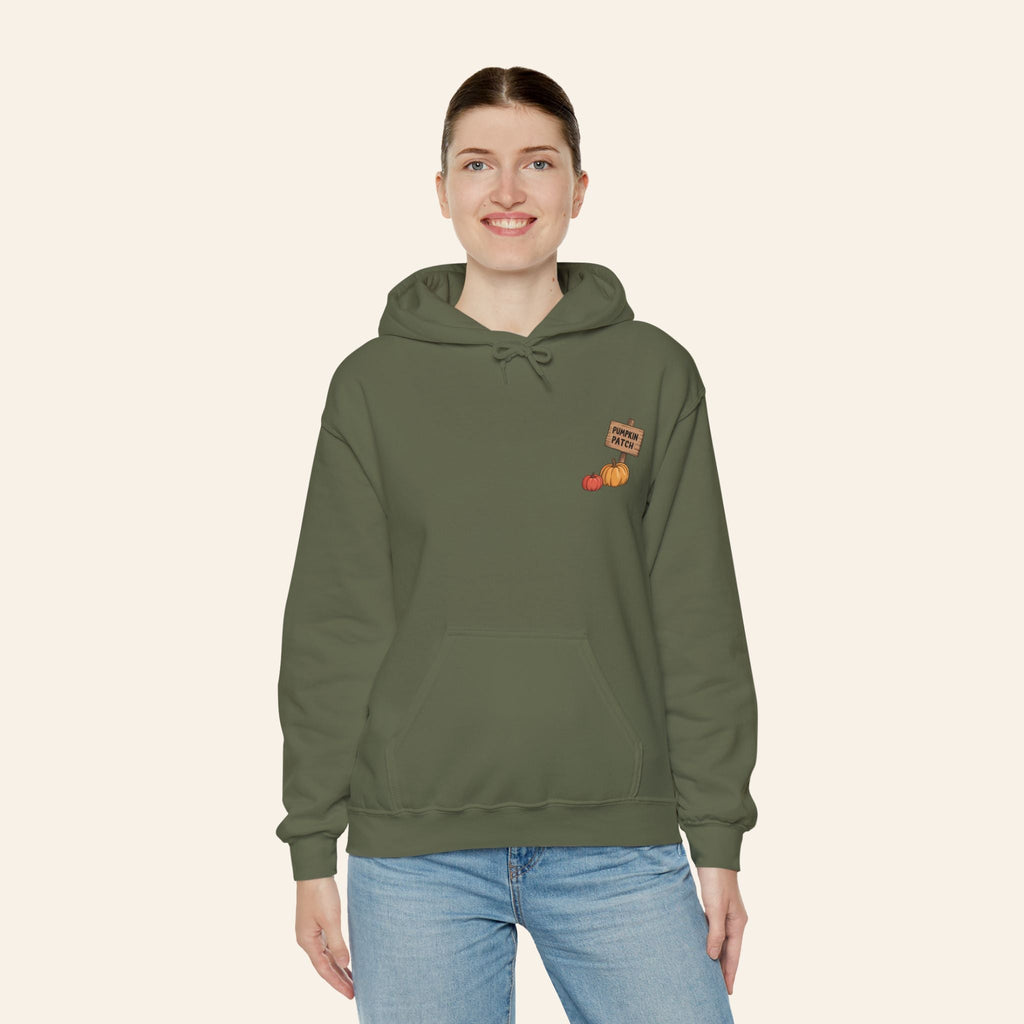 Hoodie Pumpkins, Plaid & Pack Burros Hoodie