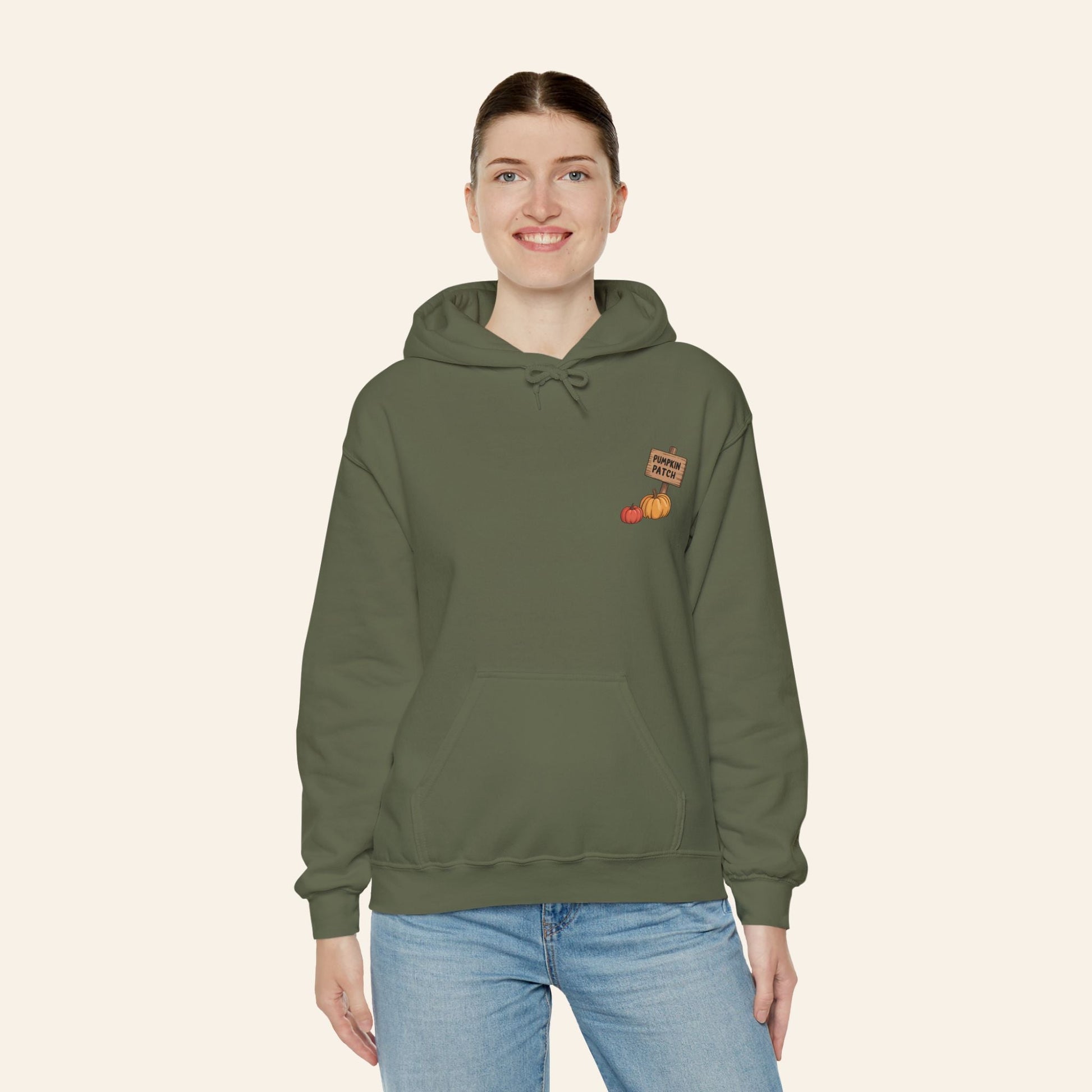 Hoodie Pumpkins, Plaid & Pack Burros Hoodie