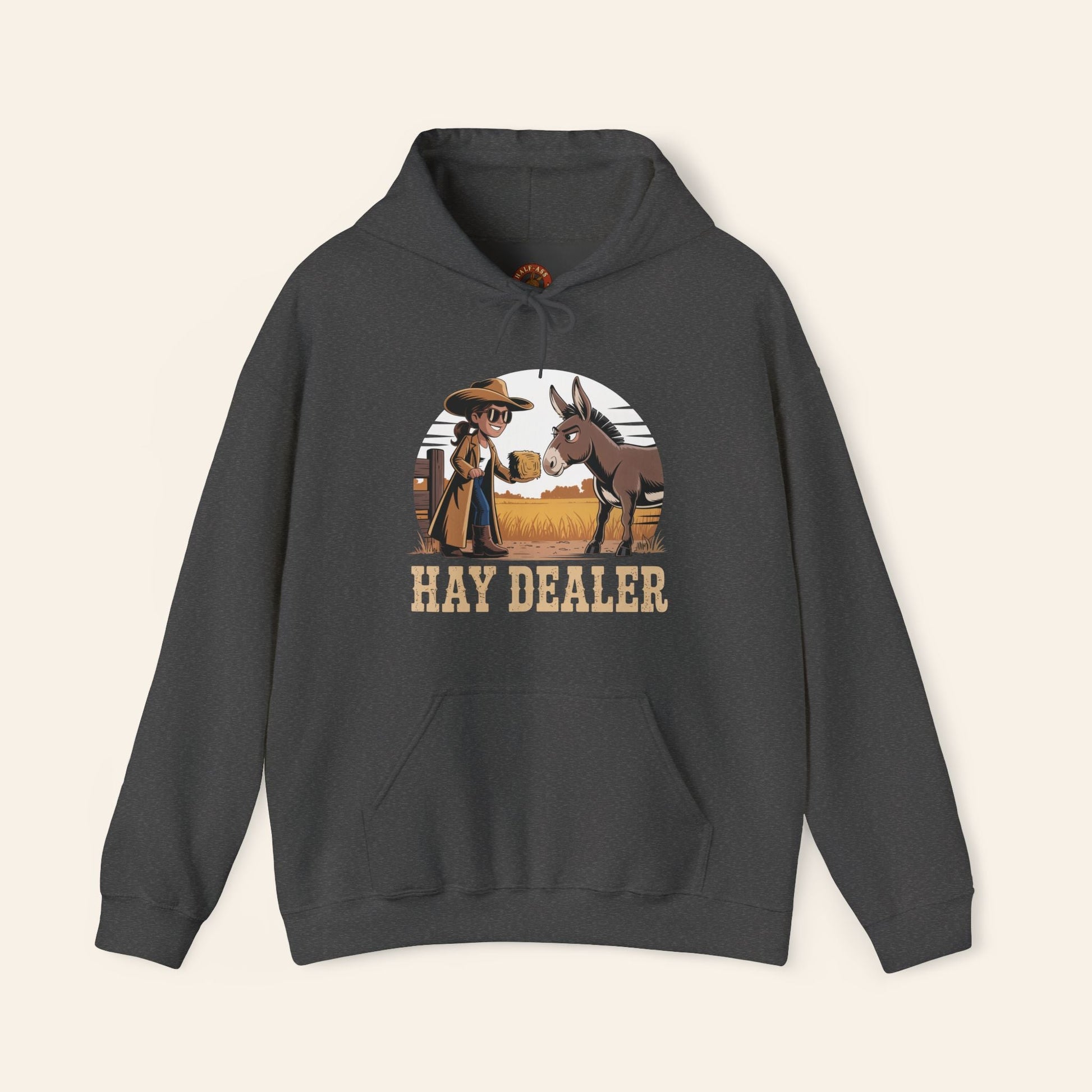 Hoodie Hay Dealer Hoodie – Unisex Heavy Blend Fleece (S–5XL) Dark Heather / S