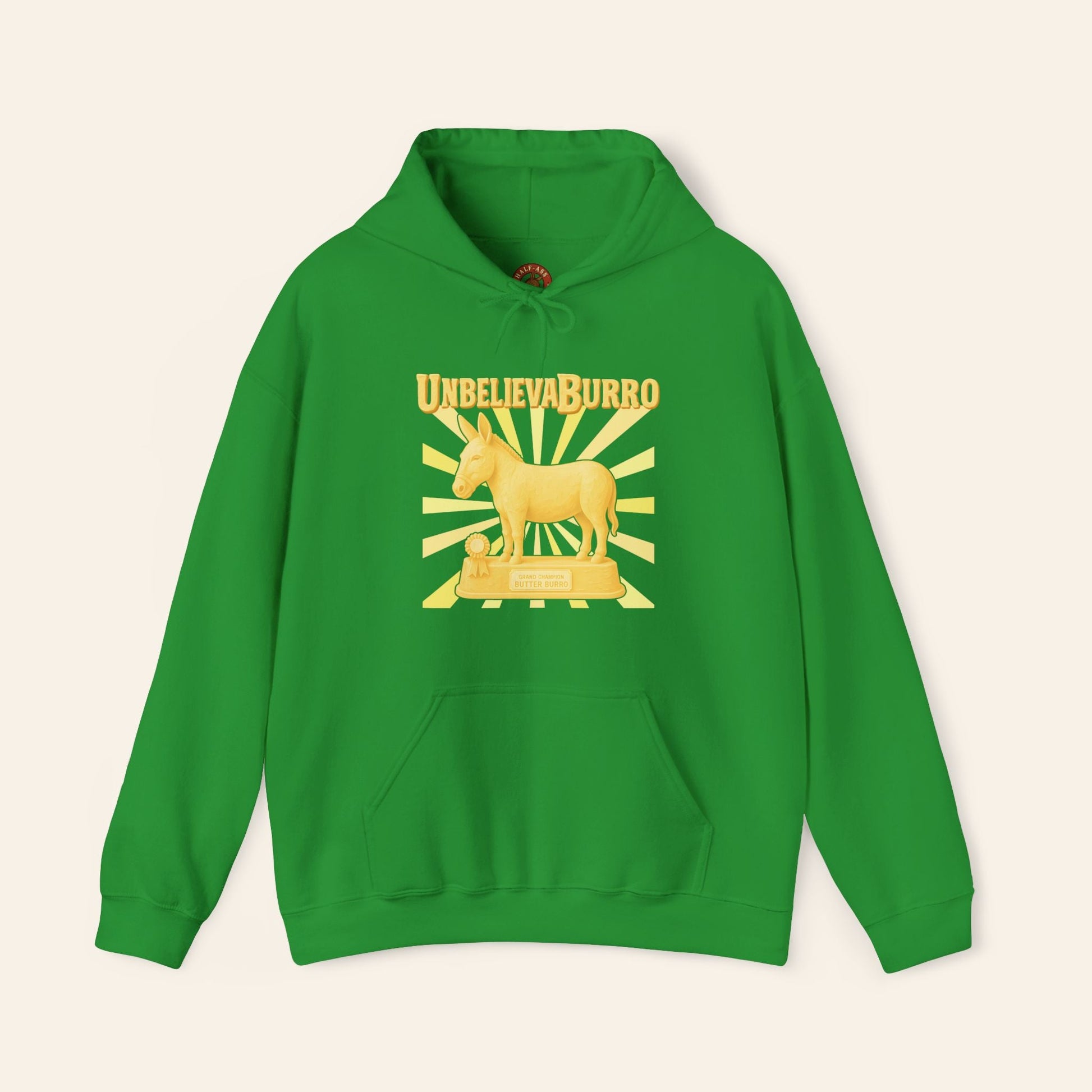 Hoodie UnbelievaBurro Hoodie Irish Green / S