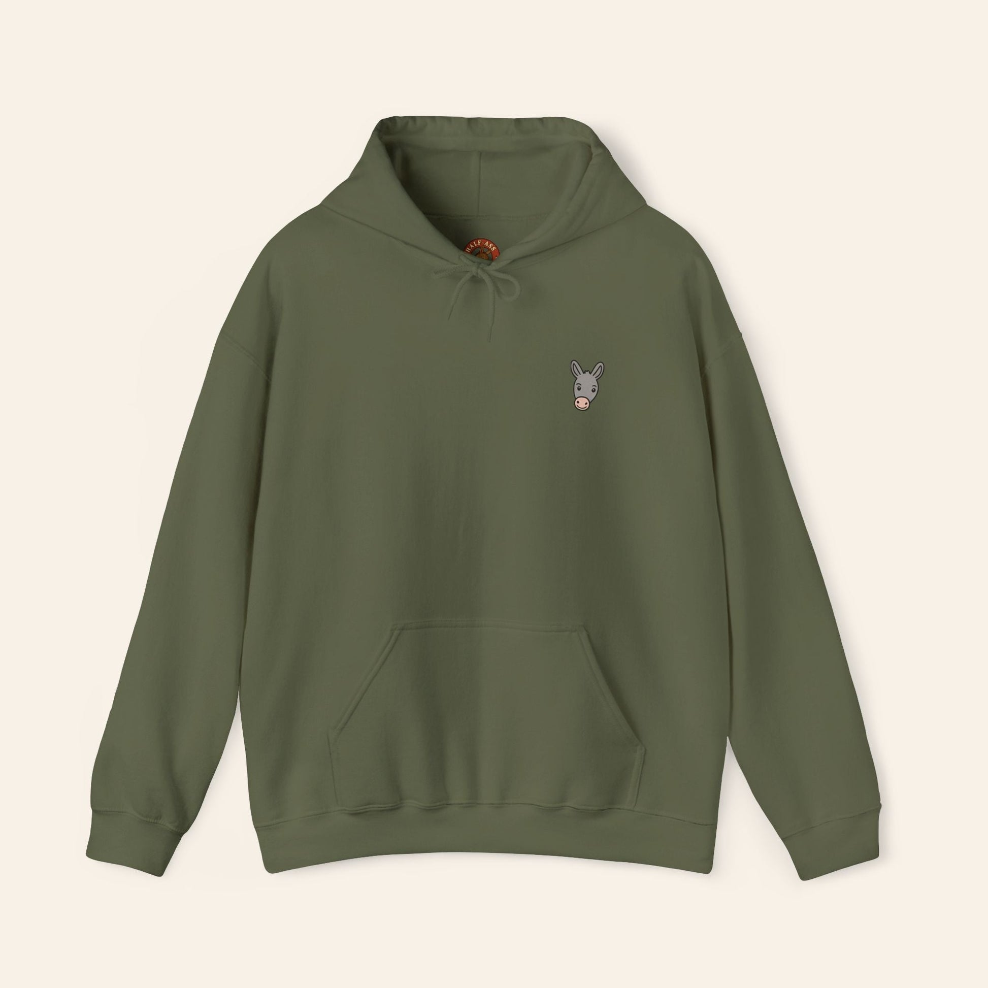 Hoodie Ask Me About My Ass Coquette Hoodie Military Green / S