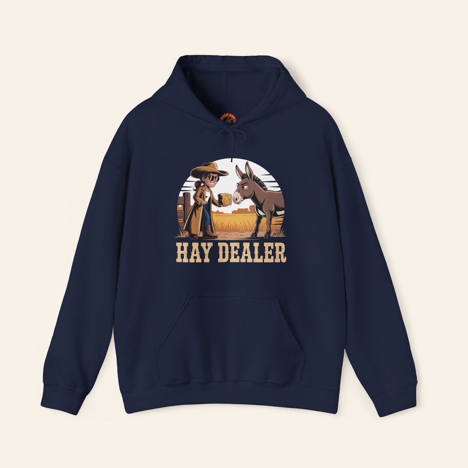 Hoodie Hay Dealer Hoodie – Unisex Heavy Blend Fleece (S–5XL) Navy / S