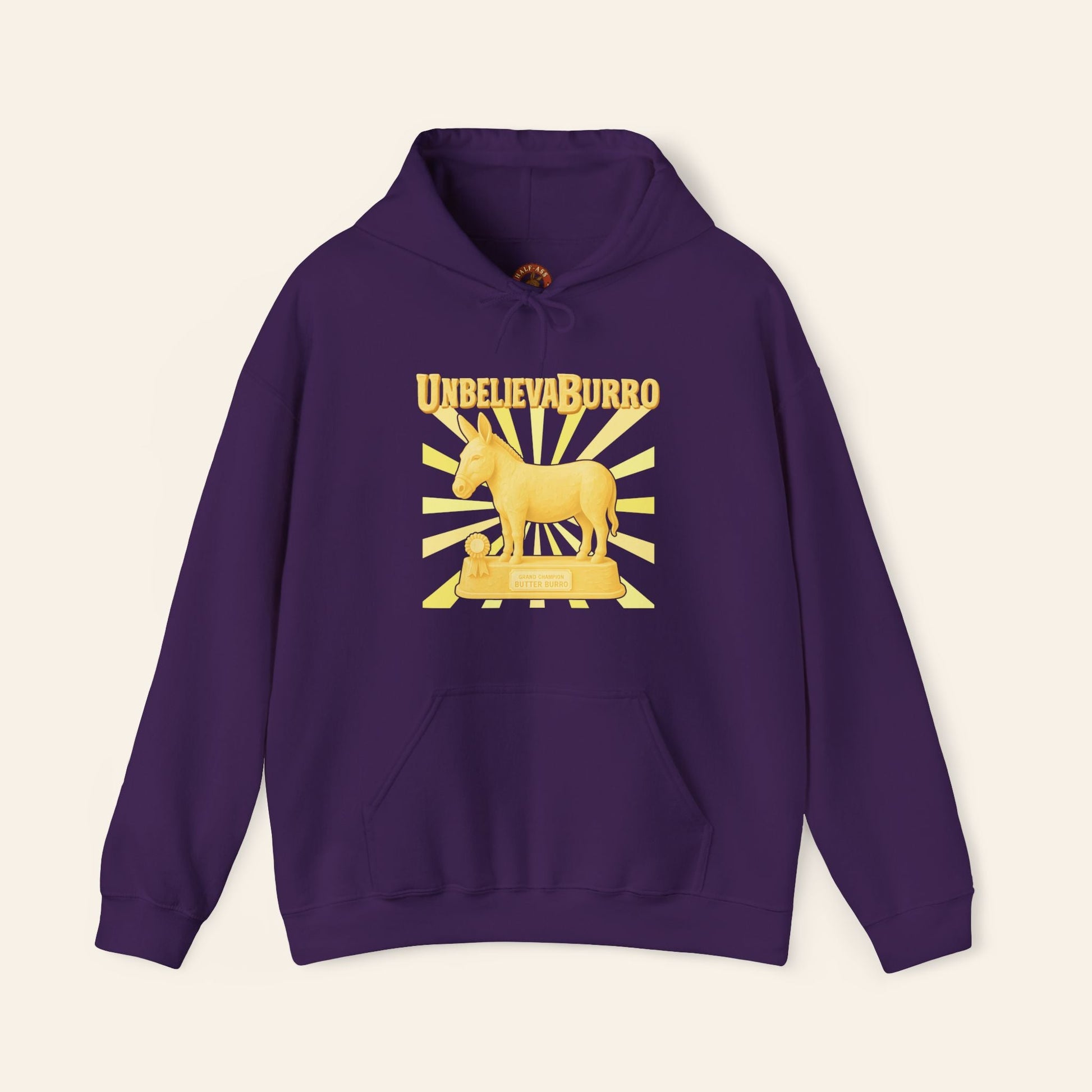 Hoodie UnbelievaBurro Hoodie Purple / S