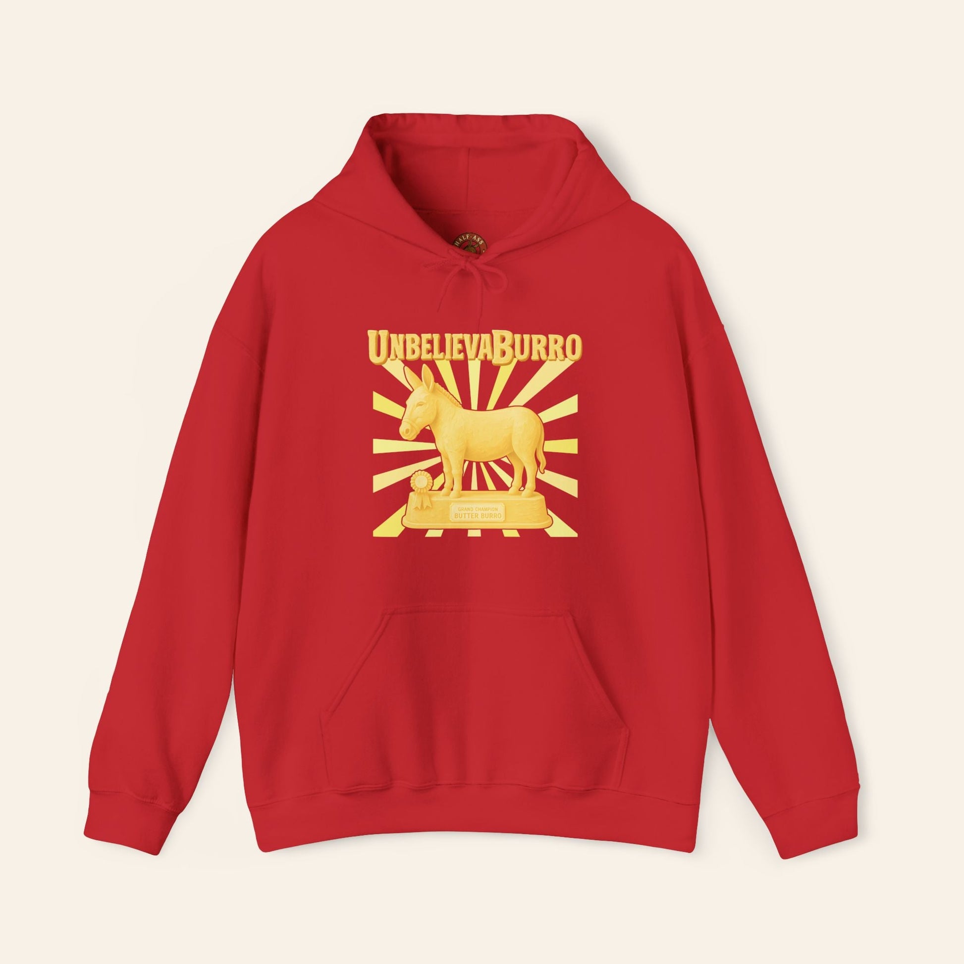 Hoodie UnbelievaBurro Hoodie Red / S