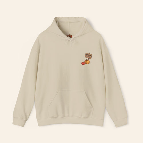 Hoodie Pumpkins, Plaid & Pack Burros Hoodie Sand / S