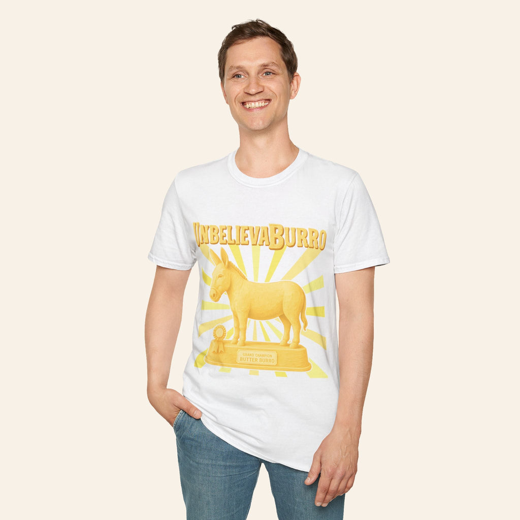 T-Shirt UnbelievaBurro T-Shirt – County Fair Butter Donkey Tee for Animal Lovers