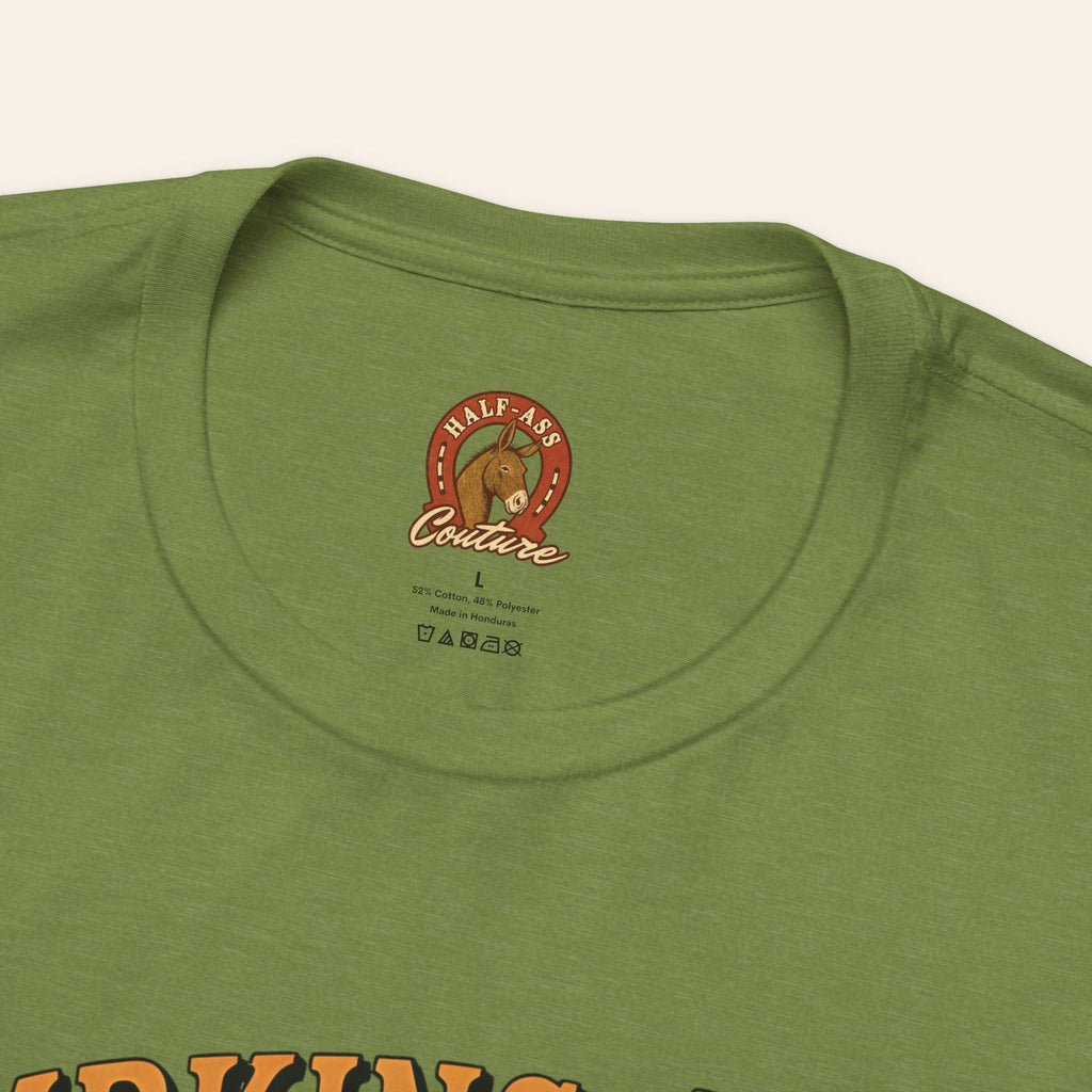 T-Shirt Fall Harvest Tee - Pumpkins, Plaid & Pack Burros Unisex T-Shirt