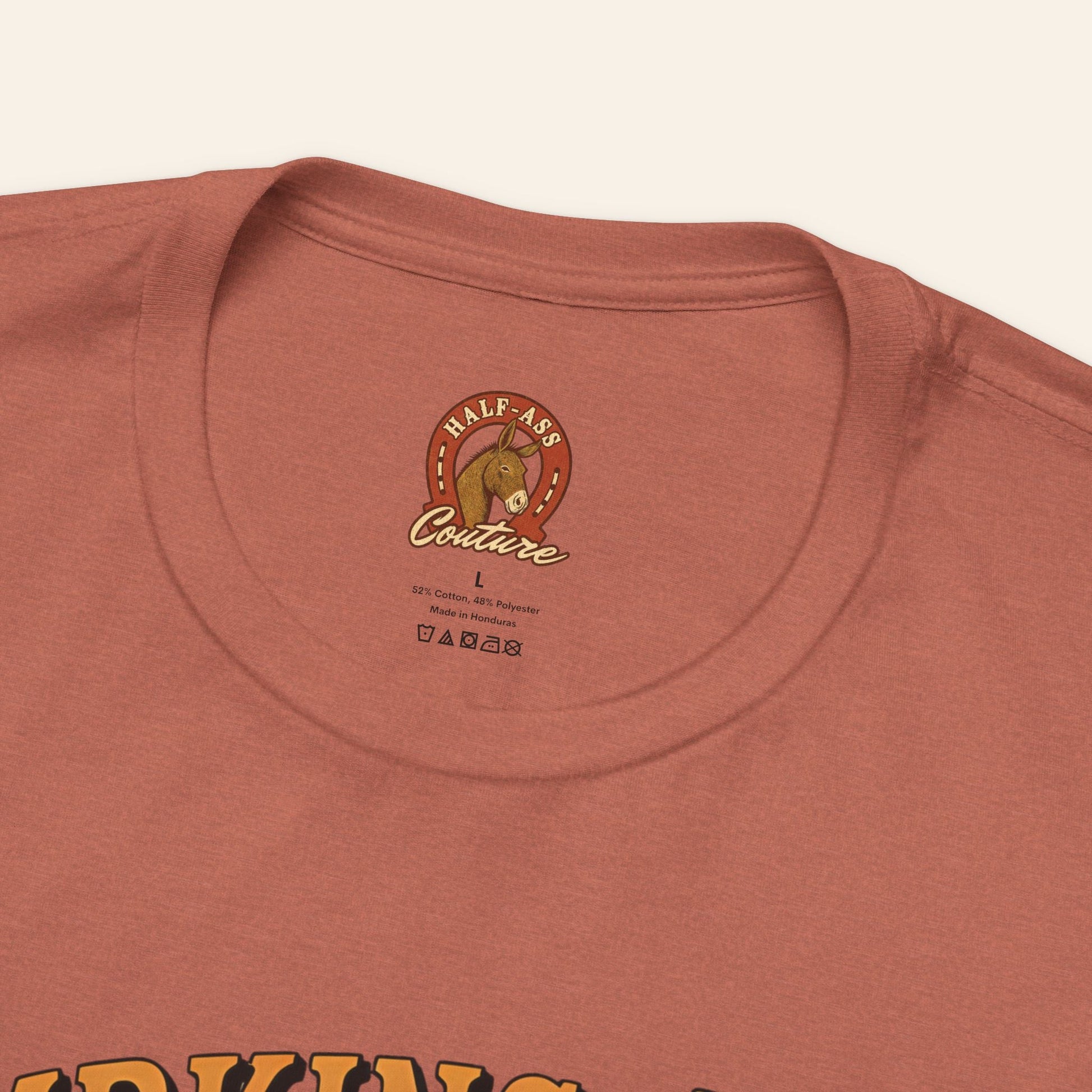 T-Shirt Fall Harvest Tee - Pumpkins, Plaid & Pack Burros Unisex T-Shirt