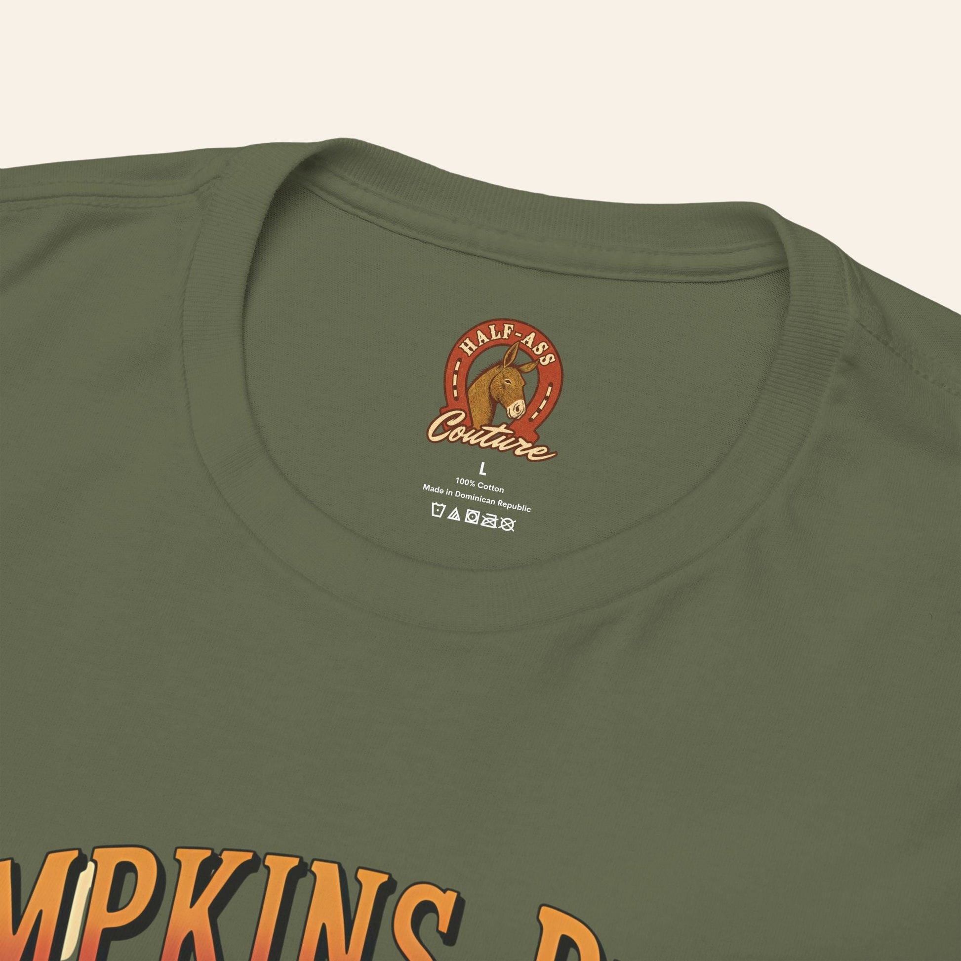 T-Shirt Pumpkins, Plaid, & Pack Burros Unisex Tee