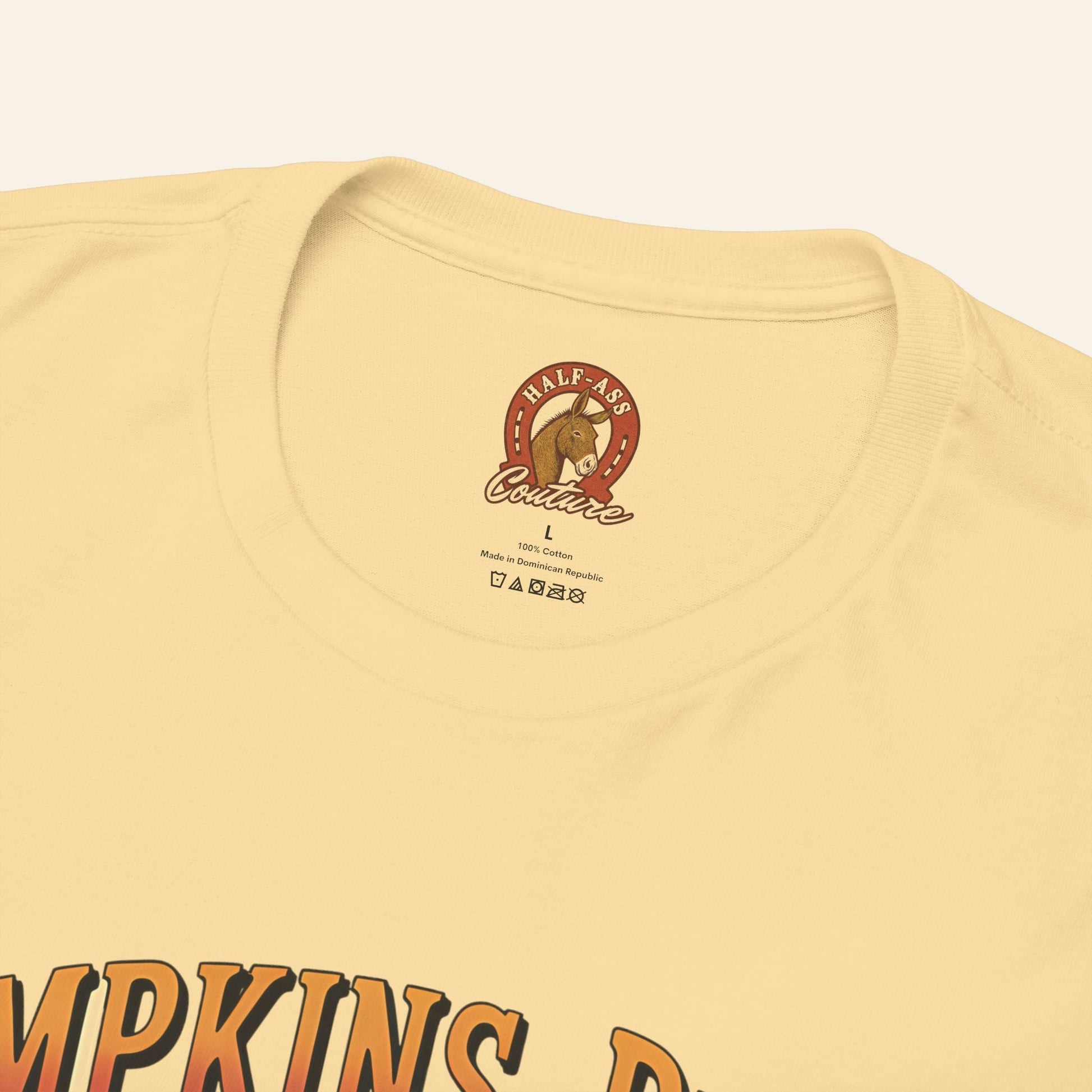 T-Shirt Pumpkins, Plaid, & Pack Burros Unisex Tee