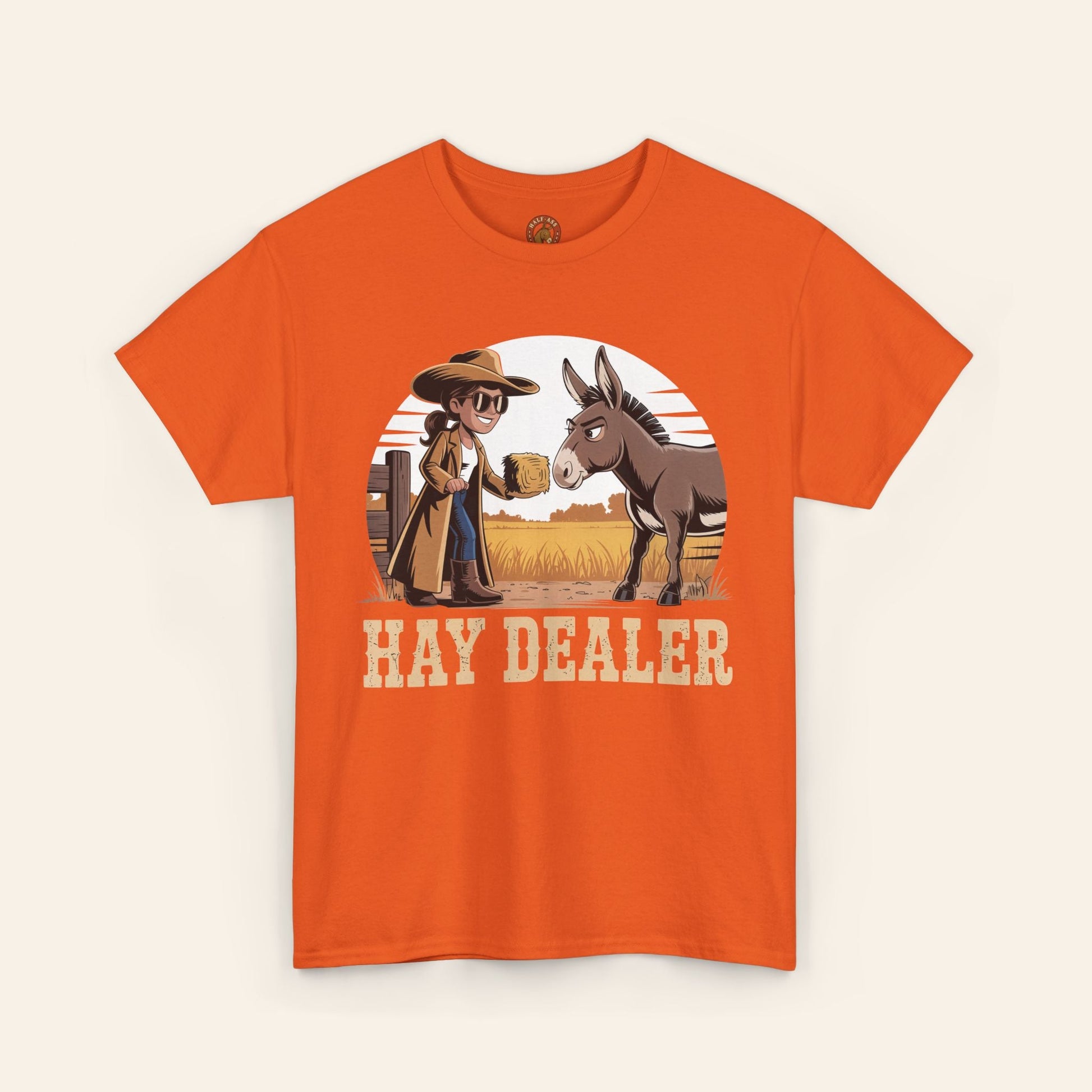 T-Shirt Hay Dealer Unisex Heavy Cotton Tee Orange / S